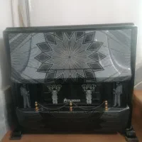 بخاری گازی طرح شومینه