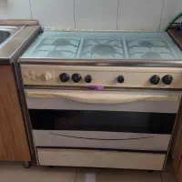 اجاق گاز فردار ۵ شعله آذر شرق با جوجه گردون
