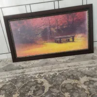 میز مطالعه و تابلو