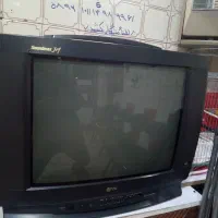 تلوزیون 21 اینج jg. با کنتورل سالم