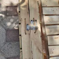 میز تاشو چوبی چوب کاج با قفل سامسونت