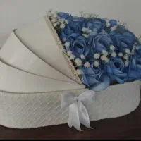 باکس گل گهواره نوزادی|گل مصنوعی|سنقر, |دیوار