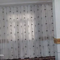 دو عدد پرده سالم همراه کناره