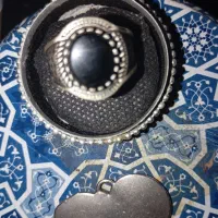 انگشتر نقره حدودا ۹ گرم