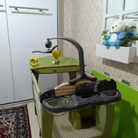 تخت و گهواره بچه|تخت و صندلی بچه|کرج, حصارک بالا|دیوار