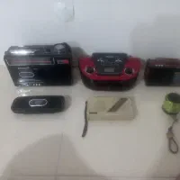 ۶ مدل رادیو اسپیکر کاست قدیمی اصل برق ویاطری