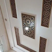 چوب طراحی سی ان سی چوب cnc چوب خراطی آیینه کابینت|خدمات پیشه و مهارت|یزد, |دیوار