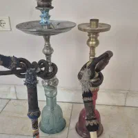 دو عدد قلیان دو سیب