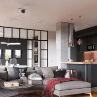 ۸۵متر دو خواب_آسانسور_ ویو_ بازسازی_ شیک