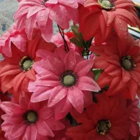 دسته گل بزرگ|گل مصنوعی|یزد, |دیوار