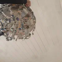 لوستر چهار حالته الماس کریستالی