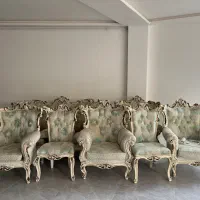 مبل سلطنتی به همراه میز ست