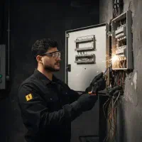 برقکار.برق .برق کاری. رفع اتصالی.مهندس برق