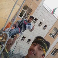 پیچ رولپلاک شستشوعایق اببندی رنگ نمابدون‌داربست|خدمات پیشه و مهارت|خرم‌آباد, |دیوار