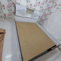تخت خواب دو نفره سالم و بدون ایراد،نو، بدون تشک|تخت و سرویس خواب|مشگین شهر, |دیوار
