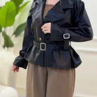 کت چرم عروسکی