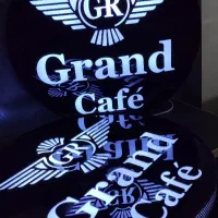 تابلو پلکسی گرد ال ای دی