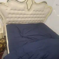 تخت دو نفره در حد نو|تخت و سرویس خواب|خمینی‌شهر, |دیوار