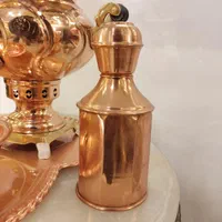 سماور/سماور مسی/همراه سرویس/لوکس/تولیدی کویر مس|قوری، کتری، قهوهساز دستی|یزد, |دیوار