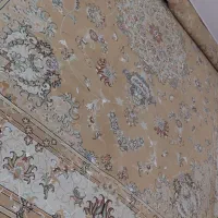 دوتخته فرش کرم رنگ ۵۰۰ شانه