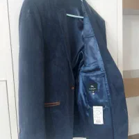 یک عدد کت مخمل آبی کبریتی سایز ۴۸|لباس|ایلام, |دیوار