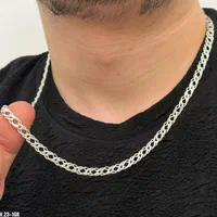 زنجیر نقره مردانه تخفیف ویژه روز جهانی پسر کادو|بدلیجات|تبریز, |دیوار