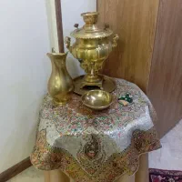 سماور قدیمی برنزی مهردار