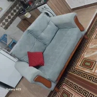 مبل 7نفره با جلو مبلی|مبلمان خانگی و میز عسلی|رشت, یخسازی|دیوار