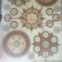 گل عکسبرگردان روی چینی