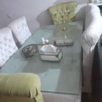 میز غذا خوری شیش نفره کاملاسالم