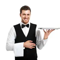 سالن دار. کمک اشپز. سوخاری و ساندویچ زن