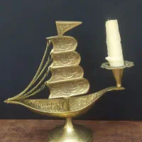 دله وشمعدون برنجی|کلکسیون و سرگرمی|تهران, فردوس|دیوار