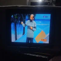 تلویزیون پاناسونیک صفحه تخت 21|تلویزیون و پروژکتور|اسلام‌شهر, شهرک قائمیه|دیوار