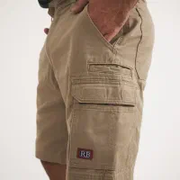 شلوارک کارگو کتان نسوز درجه یک