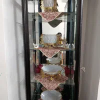 چهار تیکه ظرف دکوری برنز