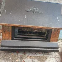 بخاری سوزا دست دوم شیشه موقع جابجایی شکسته