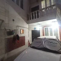 حیاط ۶۰ متری ماشینرو ۲ طبقه فول بازسازی شده