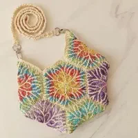 کیف بافتنی کار دست