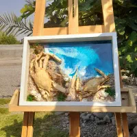 تابلو خرچنگ رزینی