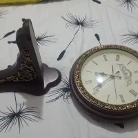 ساعت گرد دوطرفه|ساعت دیواری و تزئینی|محلات, |دیوار