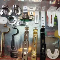 چوب پرده ساده و پانج و لوازم و لوله رگال داخل کمد|پرده، رانر، رومیزی|شیراز, تحویلی|دیوار