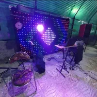 پرده نور صوت صدا