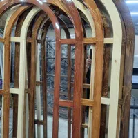 آینه فریم چوبی رگه برجسته|آینه|ارومیه, |دیوار