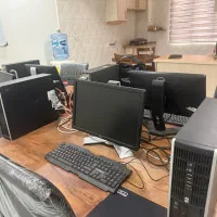 مینی کیس به همراه مانیتور و کیبورد|رایانه رومیزی|تهران, نارمک جنوبی|دیوار