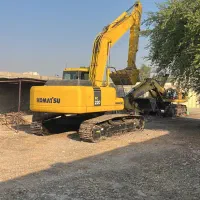 بیل مکانیکی کماتسو خط۷تمام فابریک متور و پمپ پلمپ