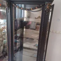 بوفه چوب گردوبزرگ|بوفه، ویترین، کنسول|اهر, |دیوار