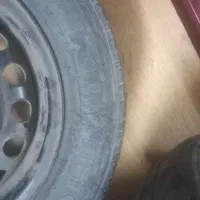 2 عدد لاستیک کارکرده|قطعات یدکی و لوازم جانبی|قم, نخودی|دیوار