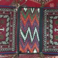خورجین موتور قالیچه دست بافت