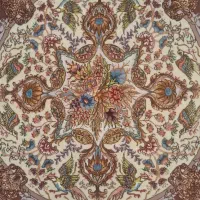 فرش رومیزی اندازه یک متر در یک متر|فرش|تبریز, |دیوار