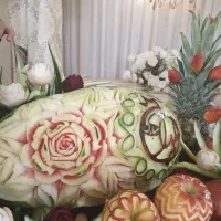 حکاکی و میوه آرایی